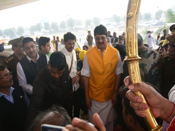raja bhaiya mega rally in ramabai ground lucknow raja bhaiya mega rally in ramabai ground lucknow