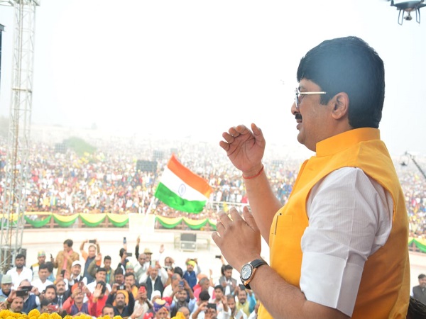 raja bhaiya mega rally in ramabai ground lucknow raja bhaiya mega rally in ramabai ground lucknow