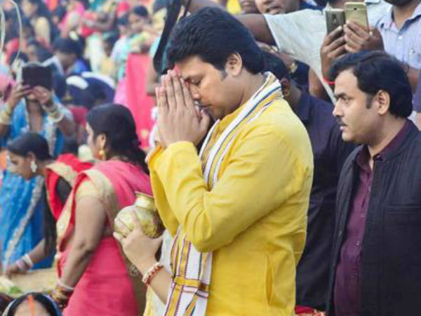 त्रिपुरा के मुख्यमंत्री बिप्लब कुमार देव