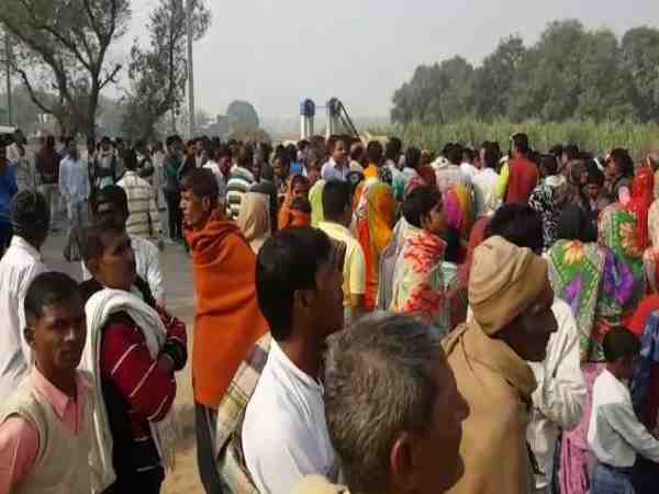 पुलिस के सामने हो गई मौत