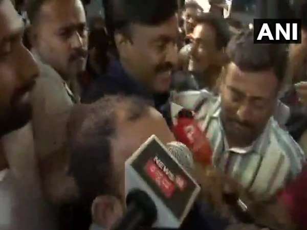 G Janardhan Reddy reaches Crime Branch office in connection with Ambident Group alleged bribery case G Janardhan Reddy reaches Crime Branch office in connection with Ambident Group alleged bribery case