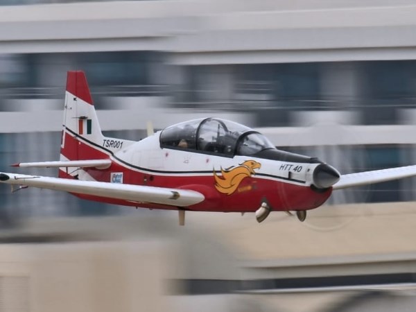 HTT 40 Basic Trainer Aircraft began the most awaited phase of the spin test HTT 40 Basic Trainer Aircraft began the most awaited phase of the spin test
