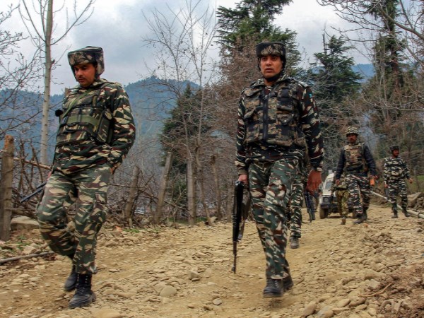 firing between security forces and terrorists in Kupwaras Handwara Jammu And Kashmir firing between security forces and terrorists in Kupwaras Handwara Jammu And Kashmir