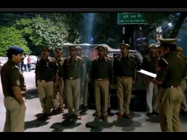 लखनऊ एसएसपी ने एसएचओ को किया लाइन हाजिर