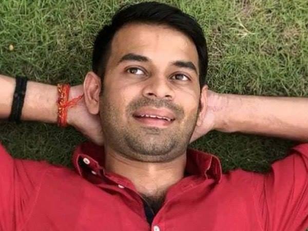 सामने आए तेजप्रताप ने मीडिया से क्या कहा?