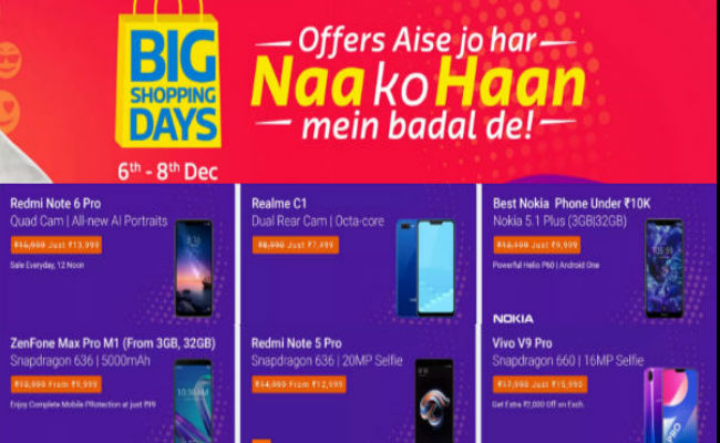Flipkart Big Shopping Day Sale: offers on Poco F1, Pixel 2 XL and more Smartphone Flipkart Big Shopping Day Sale: offers on Poco F1, Pixel 2 XL and more Smartphone