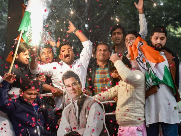 कांग्रेस पार्टी का शानदार प्रदर्शन