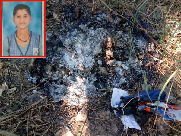 A 10th class student burnt alive in Agra A 10th class student burnt alive in Agra