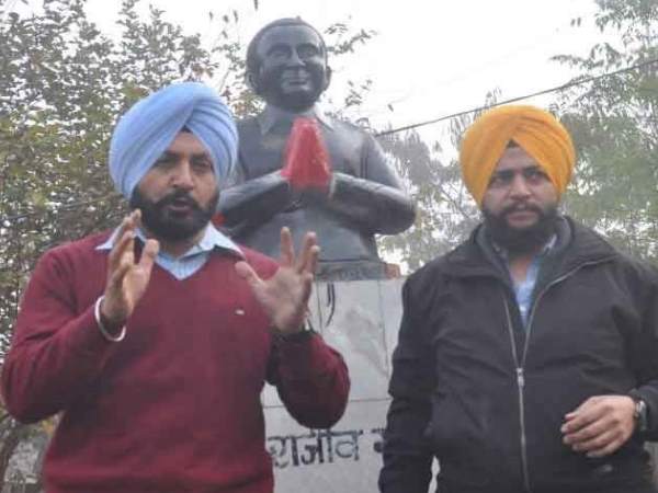 one akali dal leader arrested by ludhiana police for vandalising rajiv gandhi statue one akali dal leader arrested by ludhiana police for vandalising rajiv gandhi statue