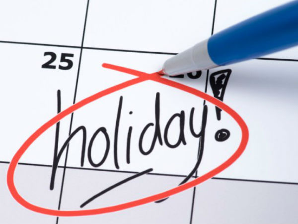 Holidays List 2019 : जानिए इस साल कब-कब हैं छुट्टियां Holidays List 2019 : जानिए इस साल कब-कब हैं छुट्टियां