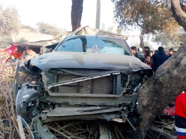 Daughter of OSD of Chhatisgarh CM and four injured in accident Daughter of OSD of Chhatisgarh CM and four injured in accident