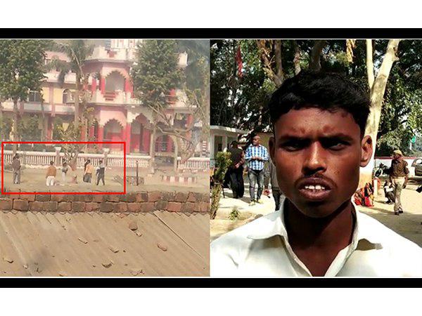 school teacher child s father fiercely beaten fired in mainpuri school teacher child s father fiercely beaten fired in mainpuri