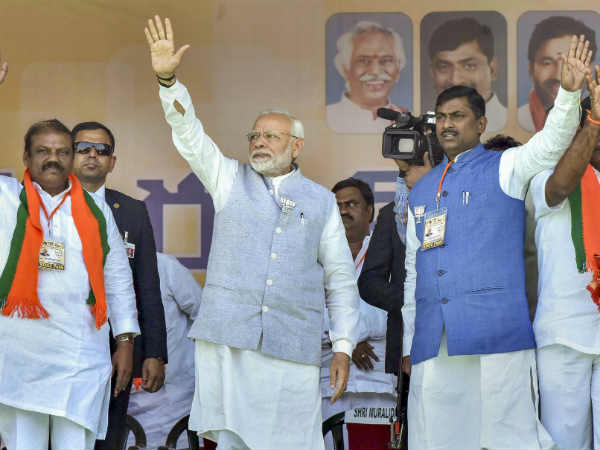 साल 2014 में टीडीपी के साथ लड़ा चुनाव