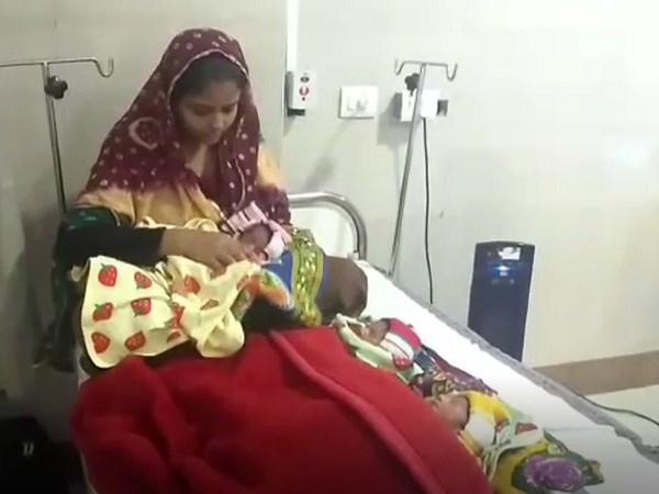 Jodhpur woman gave birth to three sons in AIIMS Jodhpur woman gave birth to three sons in AIIMS