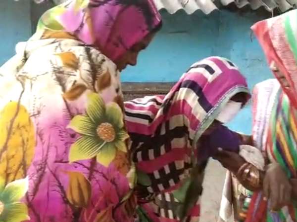 पीड़िता की आंखे हो गईं खराब