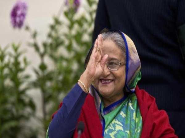 शेख हसीना ने लगातार तीसरी बार प्रधानमंत्री पद की ली शपथ शेख हसीना ने लगातार तीसरी बार प्रधानमंत्री पद की ली शपथ