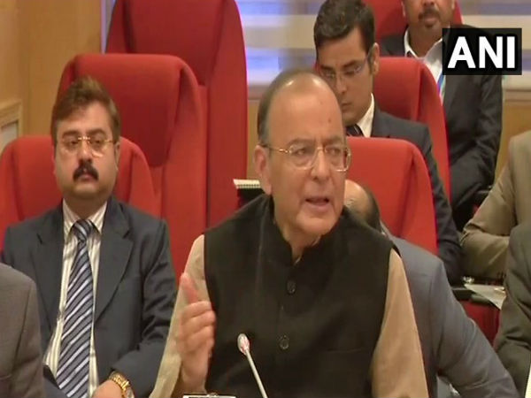FM Arun Jaitley after GST meet: From 1st April 2019, composition scheme limit will be increased to 1.5 crores. FM Arun Jaitley after GST meet: From 1st April 2019, composition scheme limit will be increased to 1.5 crores.