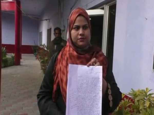 पीड़िता ने महिला आयोग से लगाई गुहार