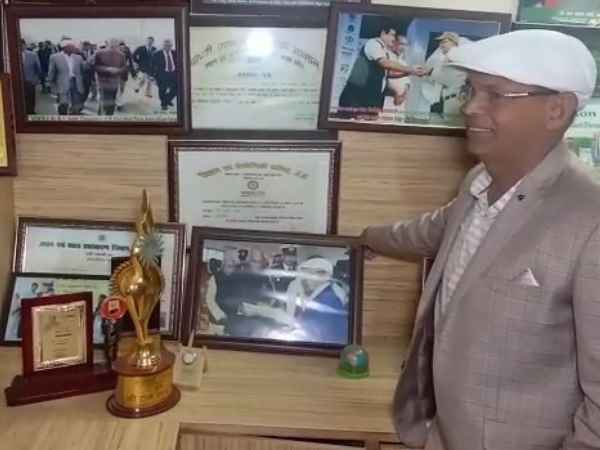 Barabanki: ramsaran verma gets the padma shri award for farming Barabanki: ramsaran verma gets the padma shri award for farming