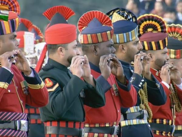 Beating the retreat ceremony Raisina Hill Delhi Republic Day 2019 Beating the retreat ceremony Raisina Hill Delhi Republic Day 2019