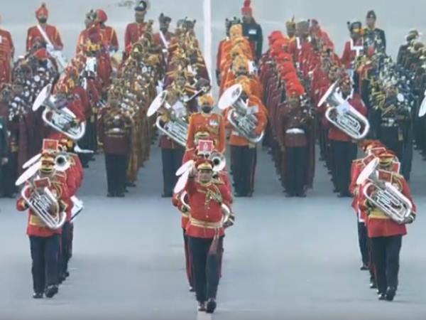Beating the retreat ceremony Raisina Hill Delhi Republic Day 2019 Beating the retreat ceremony Raisina Hill Delhi Republic Day 2019