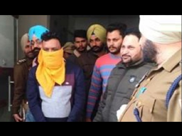 Ferozepur police Gangster Vicky Samuel weapons Including Arrested Ferozepur police Gangster Vicky Samuel weapons Including Arrested
