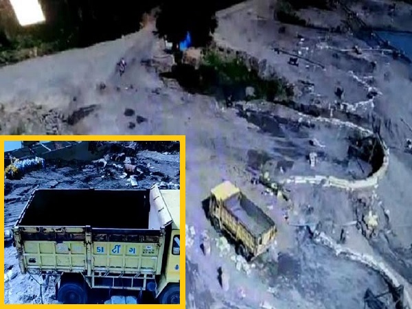 In Gujarat drone deployed for Monitoring of sand and mining-mafia at Tapti river basin In Gujarat drone deployed for Monitoring of sand and mining-mafia at Tapti river basin