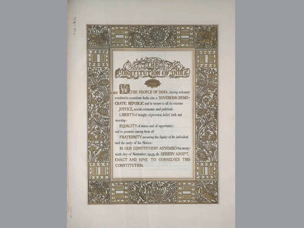 Prem Behari Narain Raizada wrote the entire constitution for free Prem Behari Narain Raizada wrote the entire constitution for free