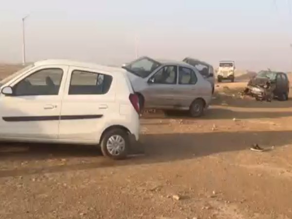 Three tourists die in Jaisalmer Road accident after the New Year Party Three tourists die in Jaisalmer Road accident after the New Year Party