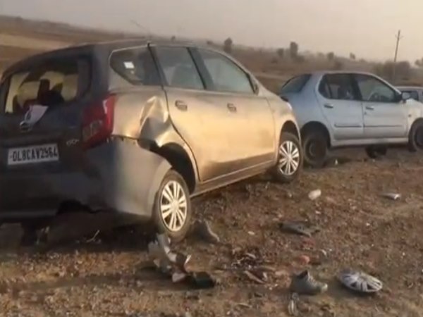 Three tourists die in Jaisalmer Road accident after the New Year Party Three tourists die in Jaisalmer Road accident after the New Year Party
