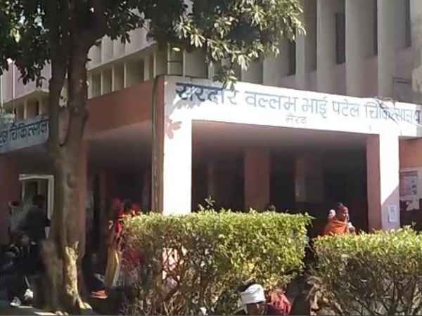 वार्ड के बाहर से नवजात गायब