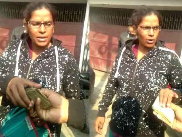 Video viral taking bribe of veterinary officer in Moradabad Video viral taking bribe of veterinary officer in Moradabad
