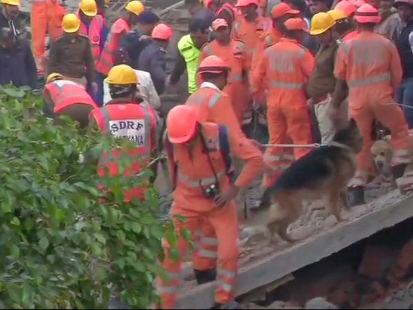 building collapsed in gurugram, ndrf in rescue of 20 stuck people building collapsed in gurugram, ndrf in rescue of 20 stuck people