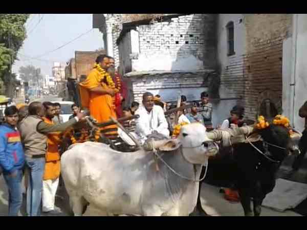Ayodhya sant paramhans going ot kumbh in Prayagraj for tapasya Ayodhya sant paramhans going ot kumbh in Prayagraj for tapasya