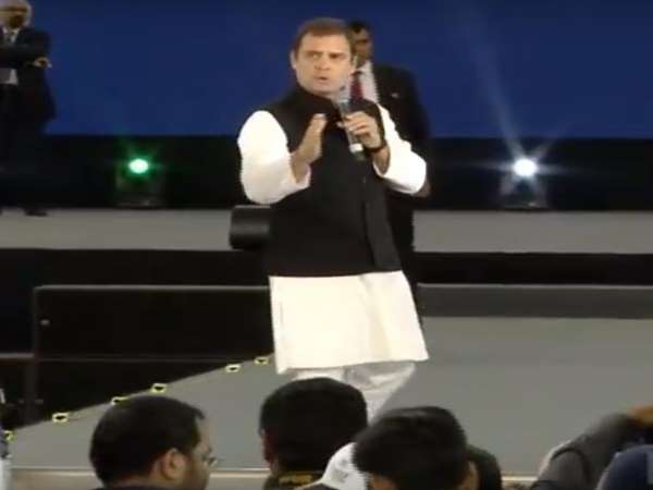 Congress President Rahul Gandhi in Dubai, says biggest problem we face in India today is unemployment Congress President Rahul Gandhi in Dubai, says biggest problem we face in India today is unemployment