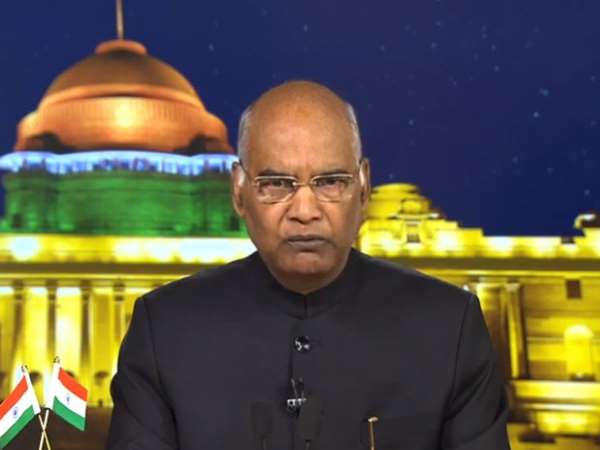 President Ram Nath Kovind in his address to the nation on the eve of the 70th Republic Day President Ram Nath Kovind in his address to the nation on the eve of the 70th Republic Day