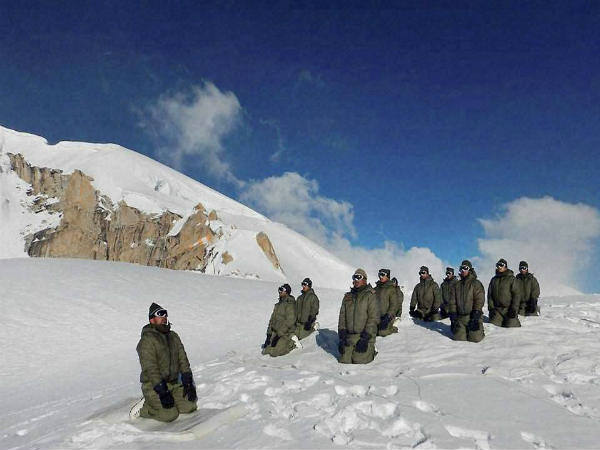 सैनिकों के लिए वॉटरलेस बॉडीवॉश