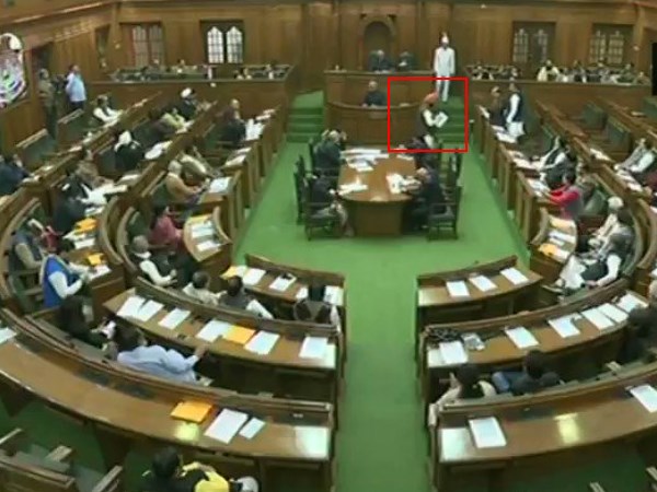Rajiv Gandhi Bharat Ratna row: Uproar in Delhi Assembly, BJP MLAs suspended Rajiv Gandhi Bharat Ratna row: Uproar in Delhi Assembly, BJP MLAs suspended