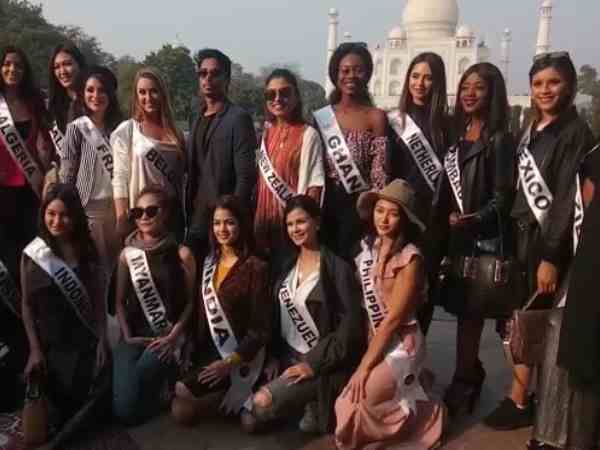 beauties of 18 countries visited taj mahal in agra beauties of 18 countries visited taj mahal in agra