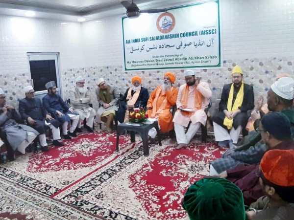 All India Sufi Sajjada Nashin Council meeting in ajmer after pulwama attack All India Sufi Sajjada Nashin Council meeting in ajmer after pulwama attack