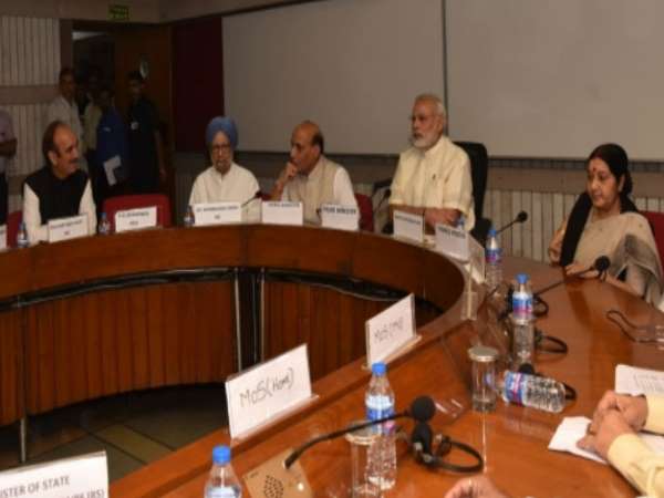 Pulwama Terror attack: Center Govt called all parties meeting, held tomorrow in Parliament library Pulwama Terror attack: Center Govt called all parties meeting, held tomorrow in Parliament library