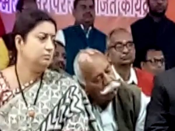 ex bjp mla snoring during pm modi mann ki baat ex bjp mla snoring during pm modi mann ki baat
