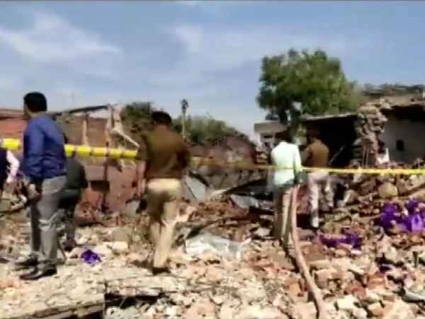 Bhadohi blast: 3 mobile phones to get IB in rubble after 24 hours Bhadohi blast: 3 mobile phones to get IB in rubble after 24 hours