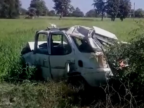 three youth Killed in road accident in tikamgarh three youth Killed in road accident in tikamgarh