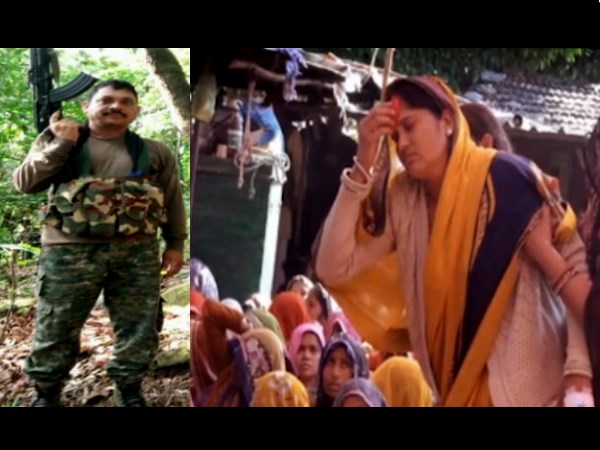 Hemraj Meena CRPF Jawan wife Hemraj Meena CRPF Jawan wife