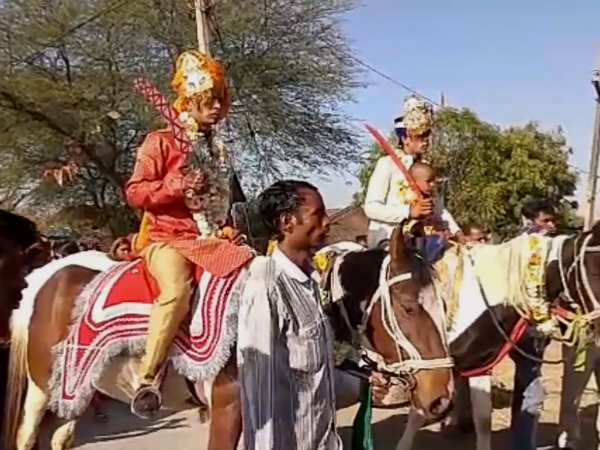 This Barat of Ujjain Dalit Groom give a massage to Society This Barat of Ujjain Dalit Groom give a massage to Society