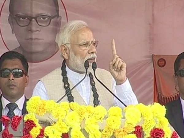 PM Narendra Modi public rally in Thakurnagar, west bengal PM Narendra Modi public rally in Thakurnagar, west bengal