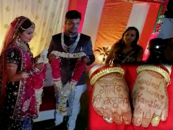 Mandsaurs govind and sri lankas hansini Love story Start from Pm modi tweet Mandsaurs govind and sri lankas hansini Love story Start from Pm modi tweet