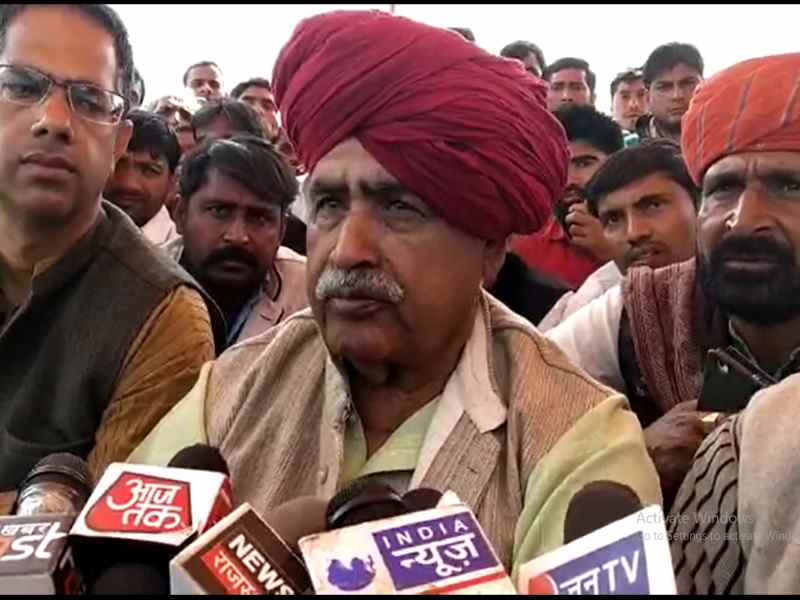 Kirori Singh Bainsla warns rajasthan government For release dholpur Gurjar Kirori Singh Bainsla warns rajasthan government For release dholpur Gurjar