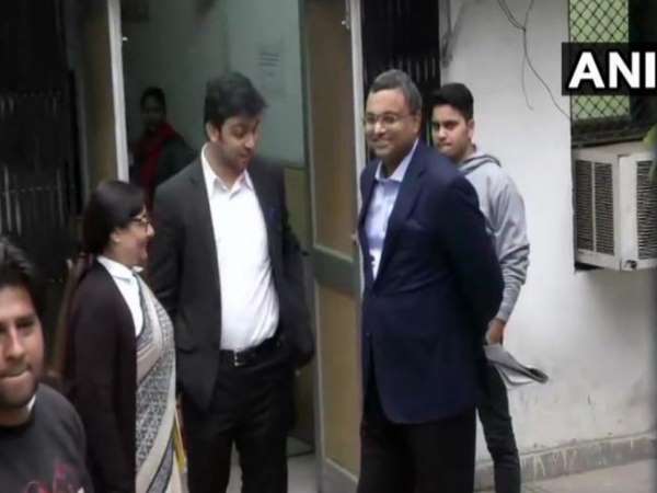 INX Media money laundering case: Karti Chidambaram reaches Enforcement Directorate office for questioning INX Media money laundering case: Karti Chidambaram reaches Enforcement Directorate office for questioning